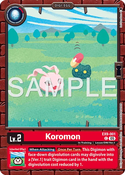 Koromon 「EX9-001」「EN」