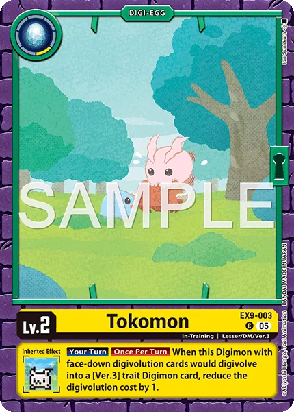 Tokomon 「EX9-003」「EN」