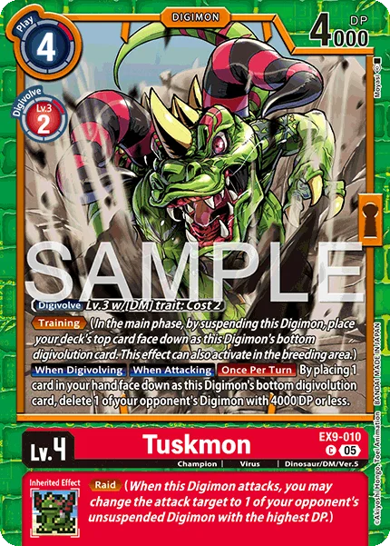 Tuskmon 「EX9-010」「EN」