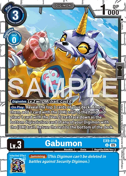 Gabumon 「EX9-014」「EN」