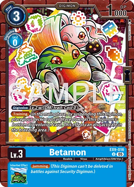 Betamon 「EX9-016」「EN」
