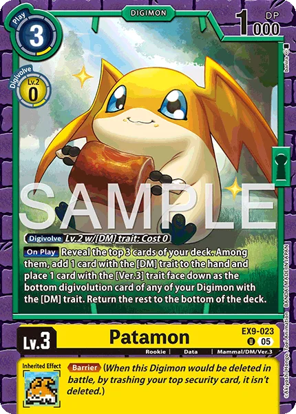 Patamon 「EX9-023」「EN」