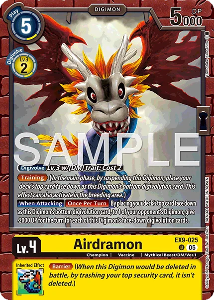 Airdramon 「EX9-025」「EN」