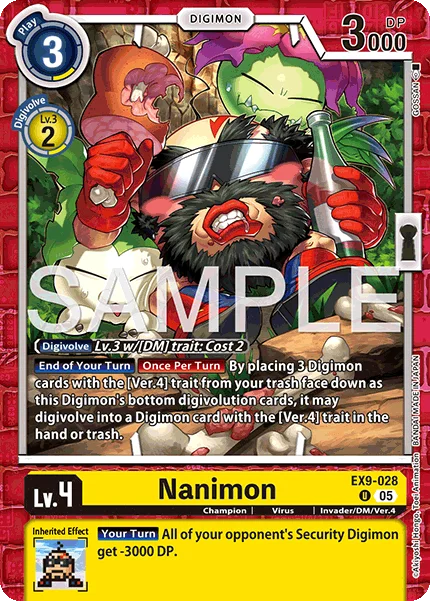 Nanimon 「EX9-028」「EN」