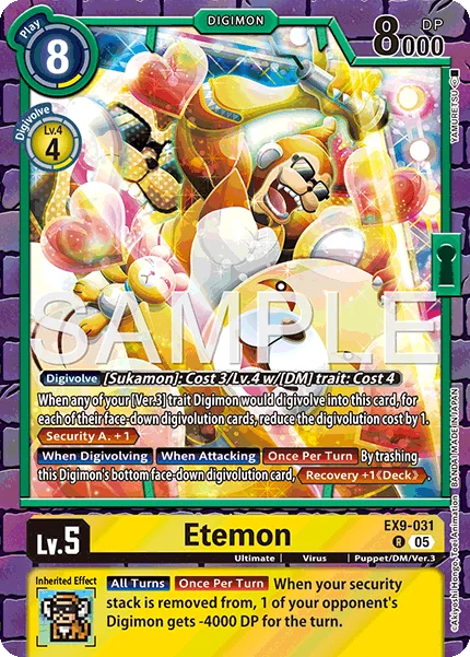 Etemon 「EX9-031」「EN」