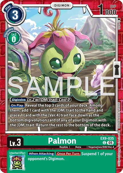 Palmon 「EX9-035」「EN」