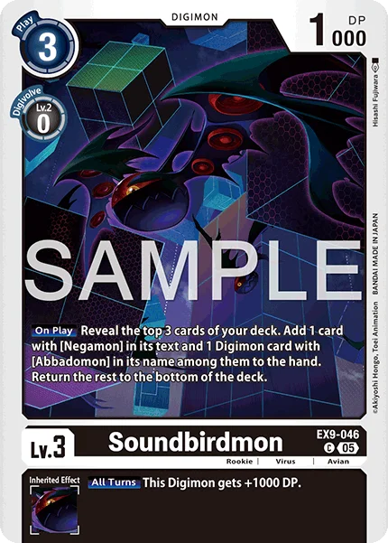 Soundbirdmon 「EX9-046」「EN」