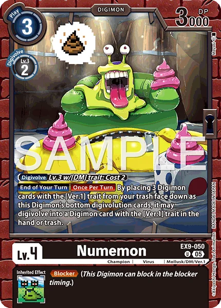 Numemon 「EX9-050」「EN」