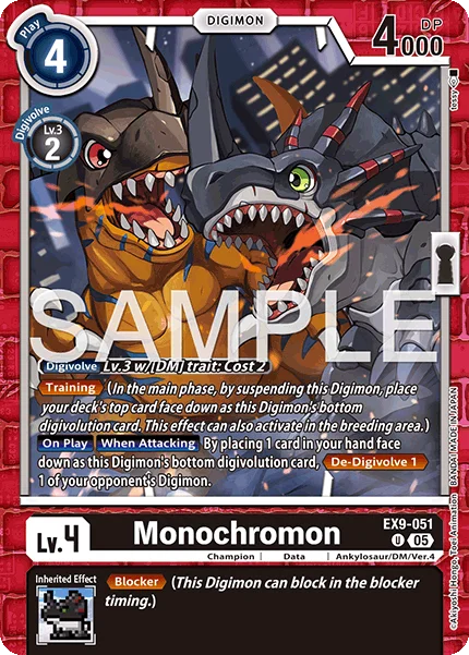 Monochromon 「EX9-051」「EN」