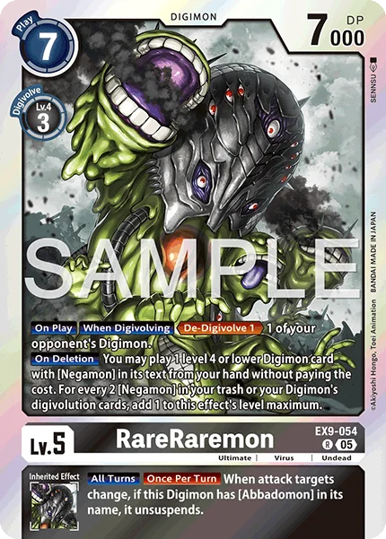 RareRaremon 「EX9-054」「EN」