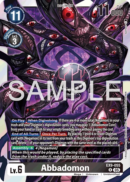 Abbadomon 「EX9-055」「EN」