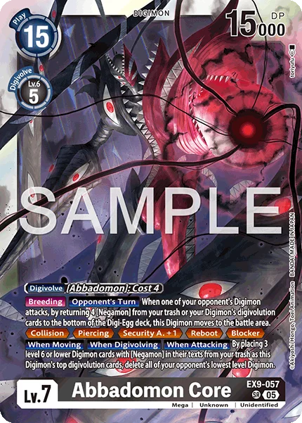 Abbadomon Core 「EX9-057」「EN」