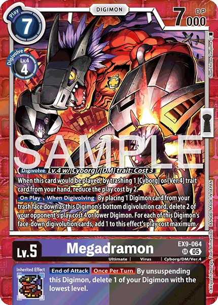 Megadramon 「EX9-064」「EN」