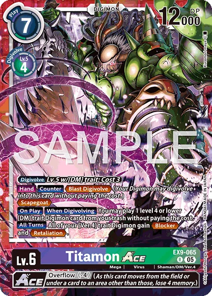 Titamon 「EX9-065」「EN」