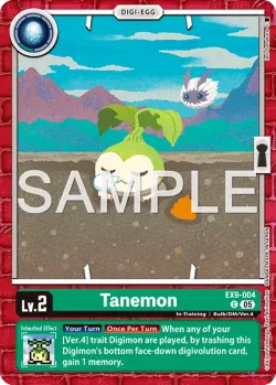 Tanemon — EX-09: EXTRA BOOSTER VERSUS MONSTERS #EX9-004 · Digimon