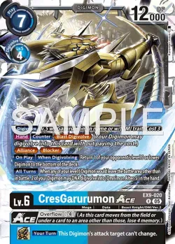 CresGarurumon — EX-09: EXTRA BOOSTER VERSUS MONSTERS #EX9-020 · Digimon