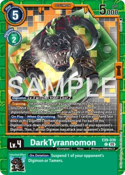 DarkTyrannomon 「EX9-039」「EN」