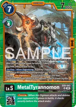 MetalTyrannomon 「EX9-043」「EN」