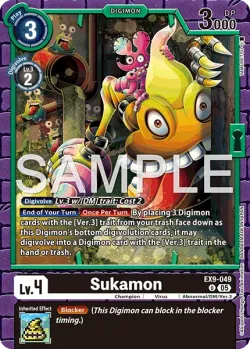 Sukamon 「EX9-049」「EN」