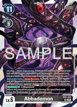 Abbadomon 「EX9-055」「EN」