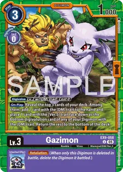 Gazimon 「EX9-058」「EN」