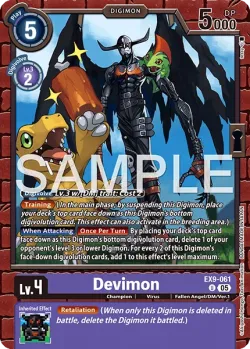 Devimon 「EX9-061」「EN」
