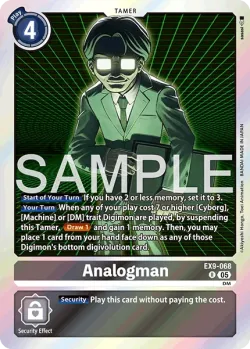 Analogman 「EX9-068」「EN」