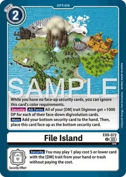 File Island 「EX9-072」「EN」