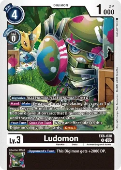 Ludomon 「EX6-038」「EN」