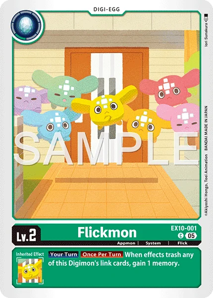 Flickmon 「EX10-001」「EN」