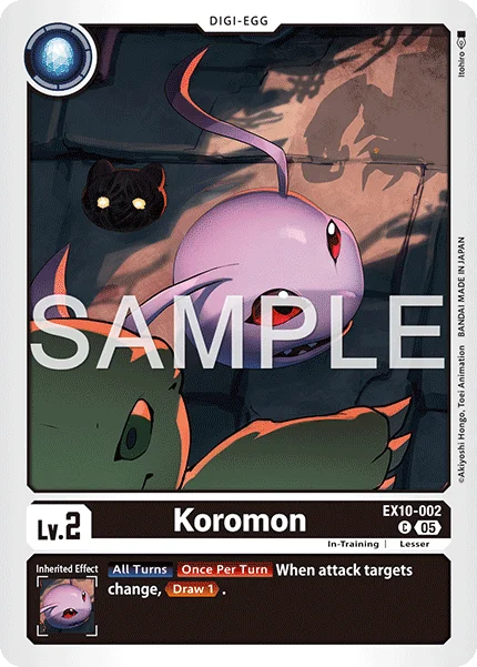 Koromon 「EX10-002」「EN」