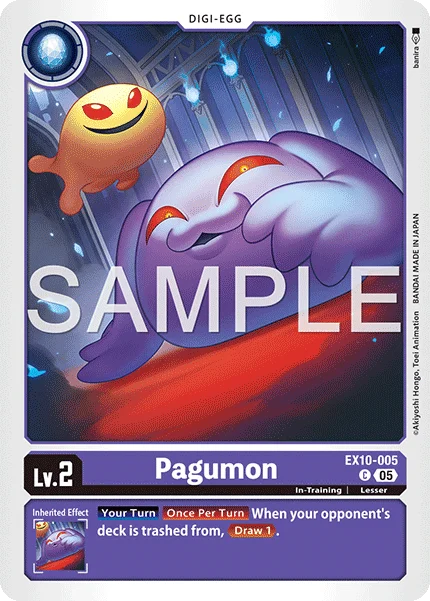 Pagumon 「EX10-005」「EN」