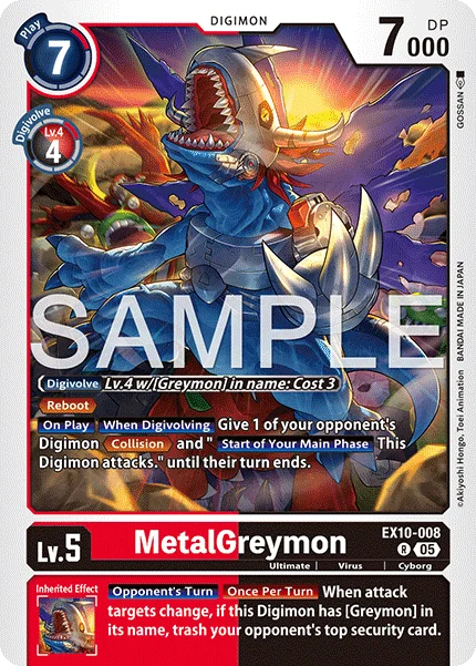 MetalGreymon 「EX10-008」「EN」
