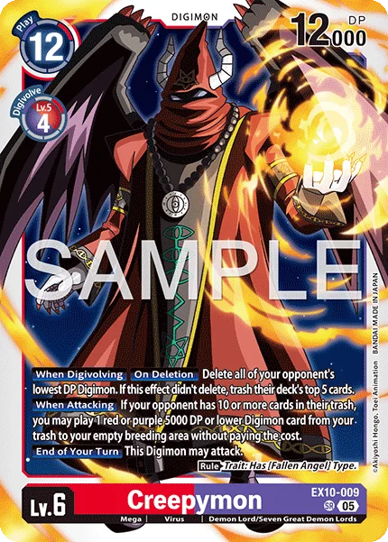 Creepymon 「EX10-009」「EN」