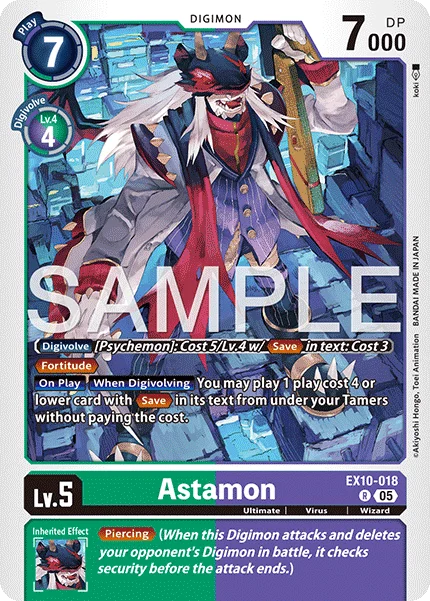 Astamon 「EX10-018」「EN」