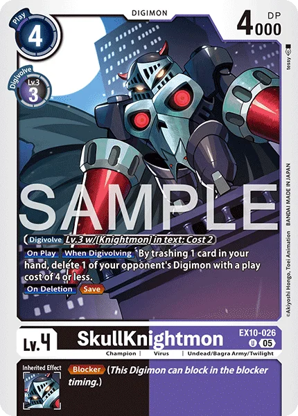SkullKnightmon 「EX10-026」「EN」