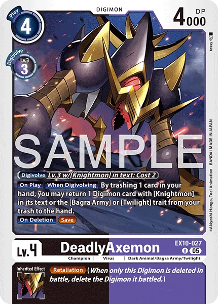 DeadlyAxemon 「EX10-027」「EN」
