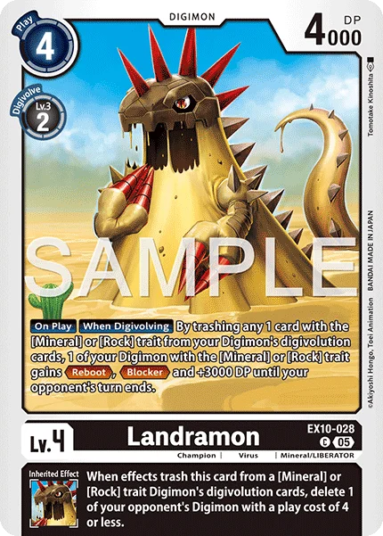 Landramon 「EX10-028」「EN」