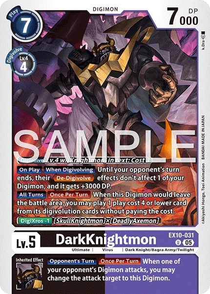 DarkKnightmon 「EX10-031」「EN」