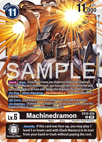 Machinedramon 「EX10-035」「EN」
