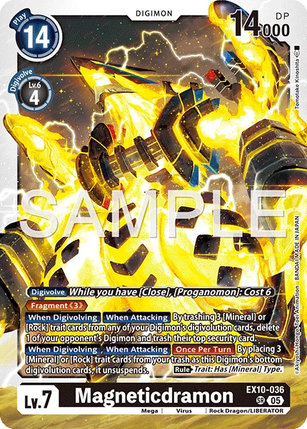 Magneticdramon 「EX10-036」「EN」