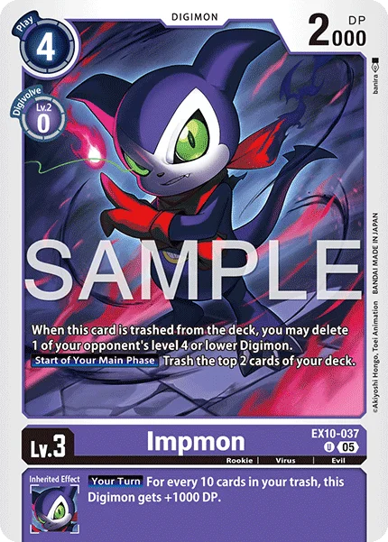 Impmon 「EX10-037」「EN」