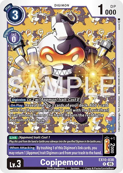 Copipemon 「EX10-038」「EN」