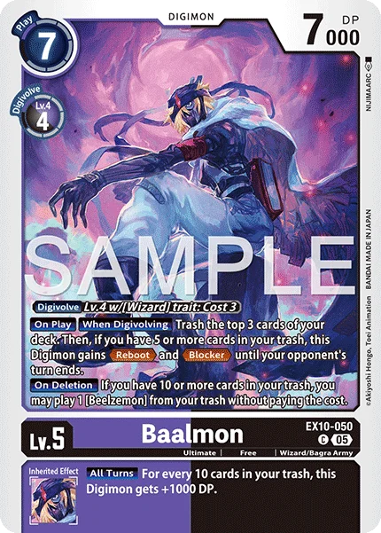 Baalmon 「EX10-050」「EN」