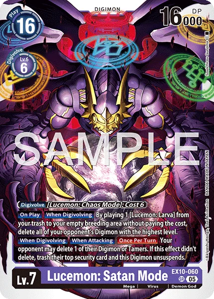 Lucemon: Satan Mode 「EX10-060」「EN」