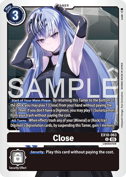 Close 「EX10-063」「EN」