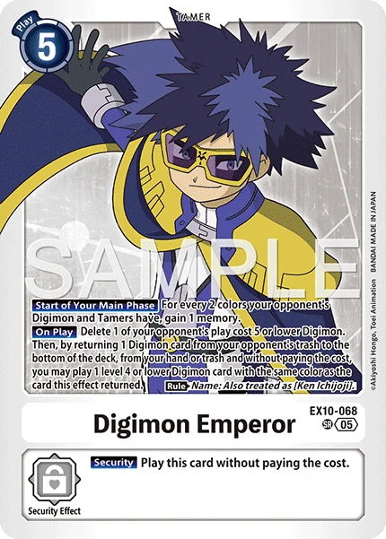 Digimon Emperor 「EX10-068」「EN」