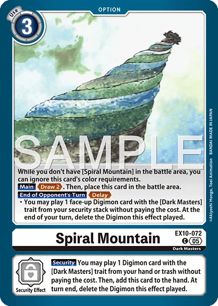 Spiral Mountain 「EX10-072」「EN」