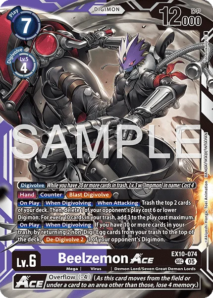 Beelzemon 「EX10-074」「EN」