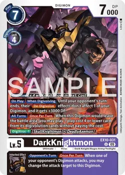 DarkKnightmon 「EX10-031」「EN」